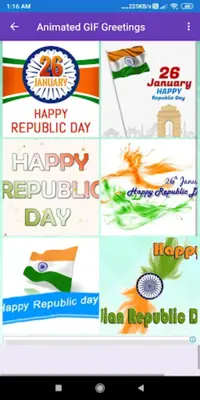 Happy Republic Day Greetings, android App screenshot 7